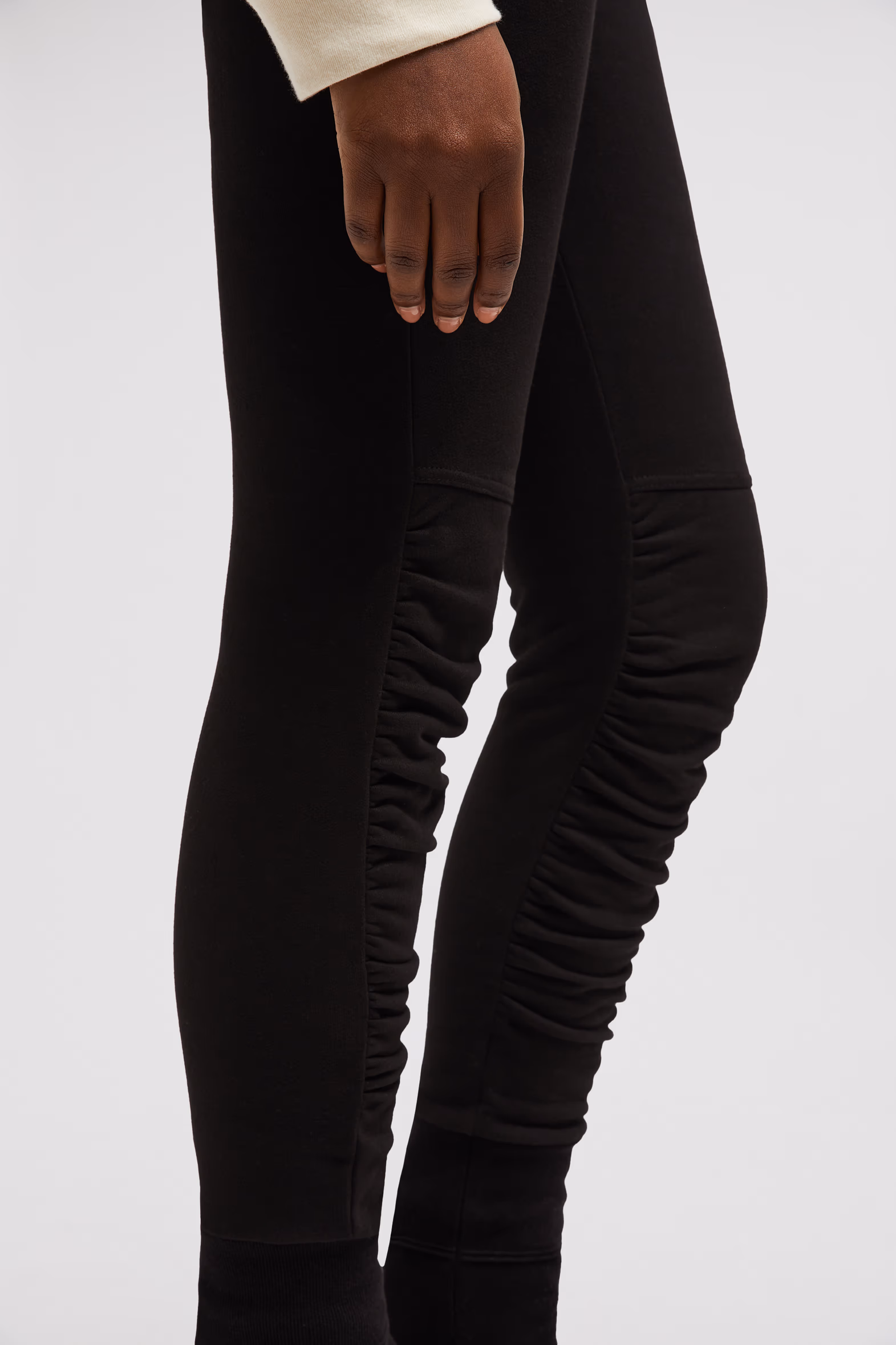 Moncler x Lulu Li Cotton Sweatpants Women Black Moncler 6